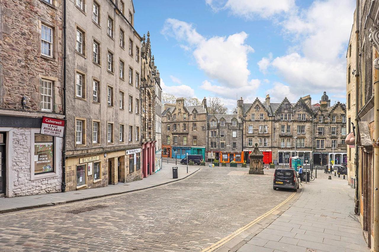 Joivy 1 Bed Flat, Heart Of Grassmarket Edimburgo Exterior foto
