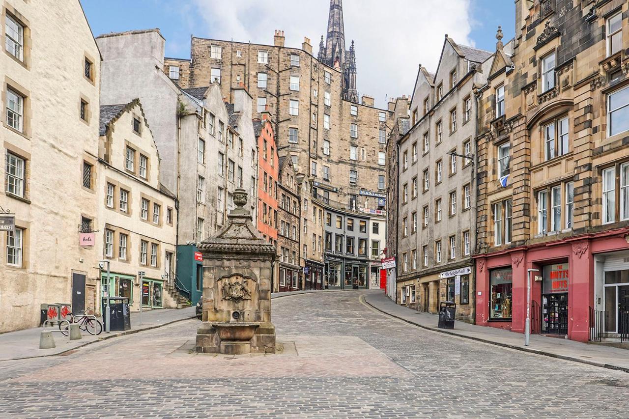 Joivy 1 Bed Flat, Heart Of Grassmarket Edimburgo Exterior foto